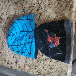 Boys Spiderman beanie set